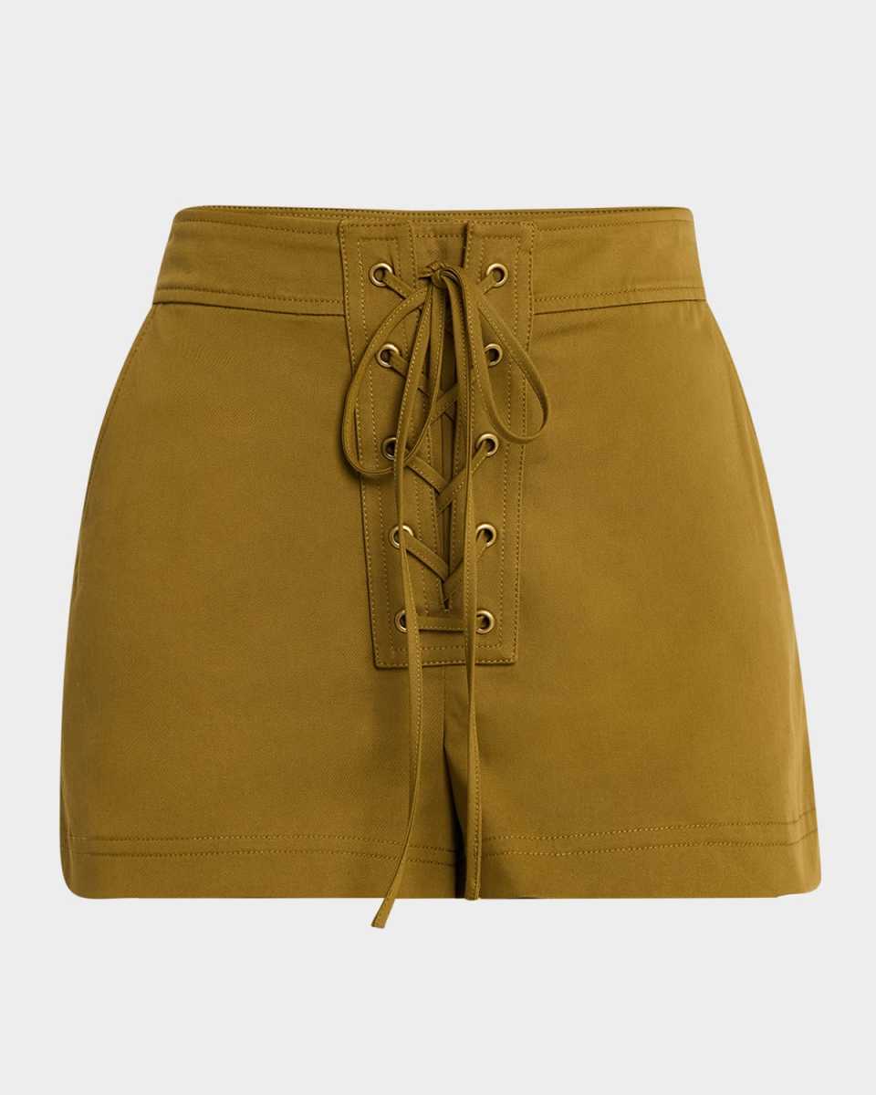Leon Lace-Up Shorts